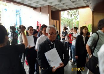 PHÁT BIỂU CỦA ĐỨC CHA HOÀNG ĐỨC OANH TRONG CUỘC HỌP BÁO NGÀY 11/6