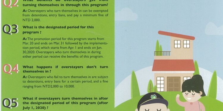 擴大自行到案2.0今起上路 移民署鼓勵逾期外來人口主動投案