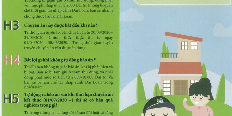 擴大自行到案2.0今起上路 移民署鼓勵逾期外來人口主動投案